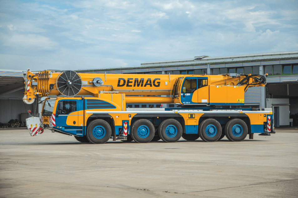 DEMAG 250-5: Мобильный кран повышенной проходимости