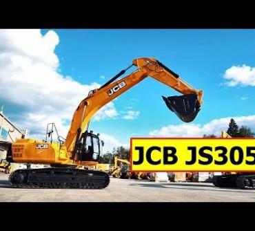 JCB JS305 — обзор 30-тонного экскаватора