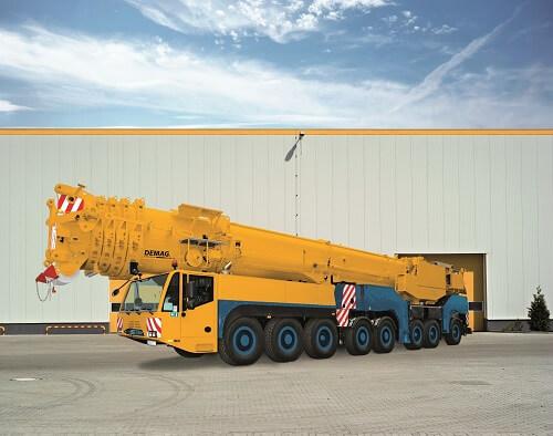 Обновлённый мобильный кран DEMAG AC 500-8