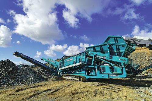 Powerscreen на выставке Intermat 2012