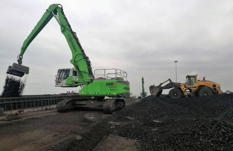 Гусеничный перегружатель Sennebogen 855R RU